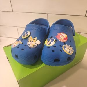 Blue Crocs kids